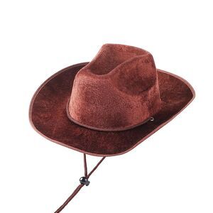Western Cowboy Hat Baby Cowgirl Hats Suede Kids Hat for Boys Girls